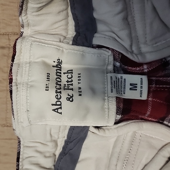 Abercrombie and fitch flannel sweats - Picture 2 of 2